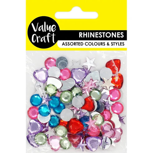 Mixed Shapes Craft Rhinestones