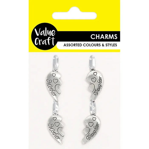 Mother & Daughter Love Charms
