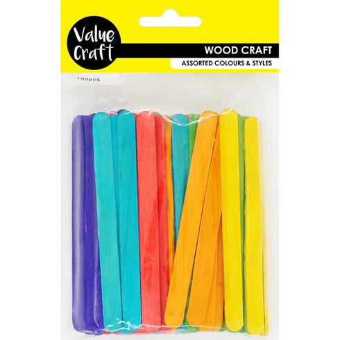 Multicolour Wooden Icy pole Sticks