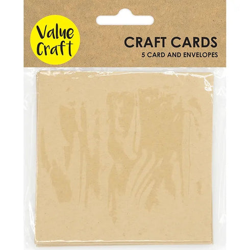 Natural Craft Cards with Envelopes
