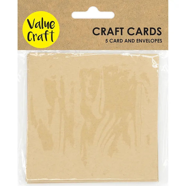 Natural Craft Cards with Envelopes