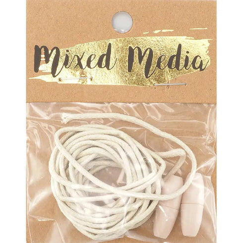 Natural Jute Cord With Breakaway Clasp