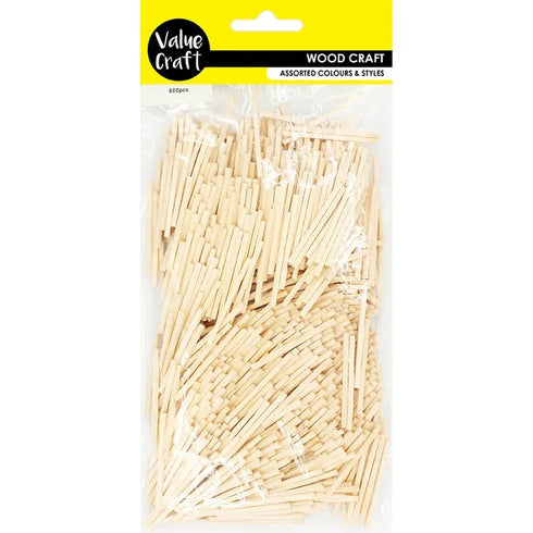 Natural Wooden Craft Matchsticks