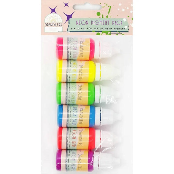 Neon Colours Ecrylimer Resin Pigment Pack