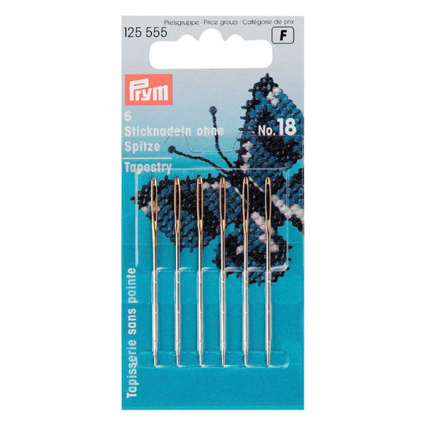 No 18 Prym Gold Eye Tapestry Needle