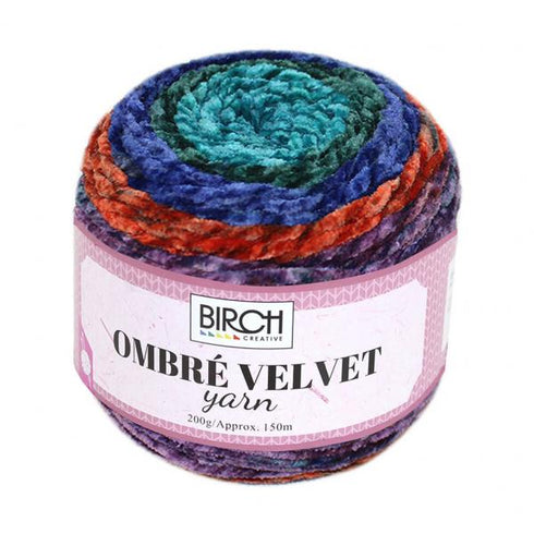 Ombre Velvet Yarn (available in 11 colours)