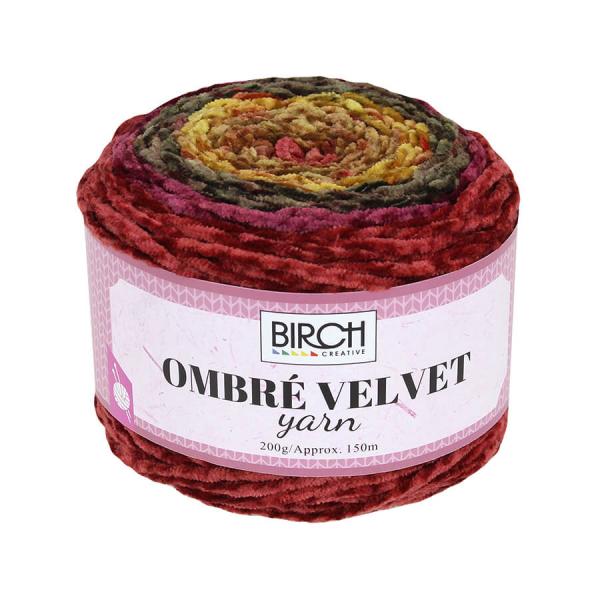Ombre Velvet Yarn (available in 11 colours)