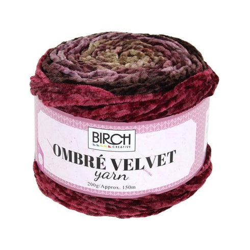 Ombre Velvet Yarn (available in 11 colours)