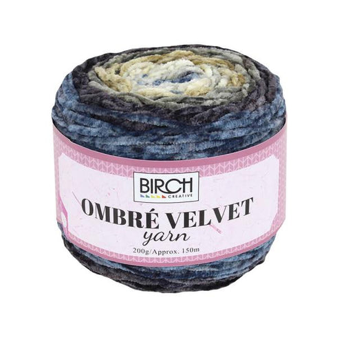Ombre Velvet Yarn (available in 11 colours)