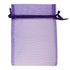 Purple Colour Small Organza Gift Bags