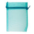 Turquoise Colour Small Organza Gift Bags