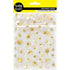 Organza Gift Bags with Gold Stars