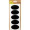 Self Adhesive Oval Chalkboard Label Stickers