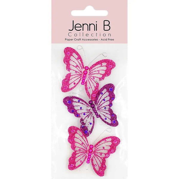 PVC Bright Colour Butterfly 3D Sticker