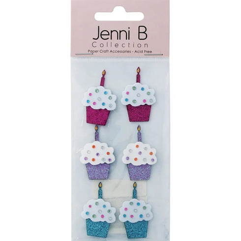 Party Theme 3D Stickers (available in 8 styles)