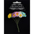 15mm Pastel Colours Fabric Daisy's on Stems Flower