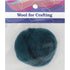 Peacock Colour Combed Wool