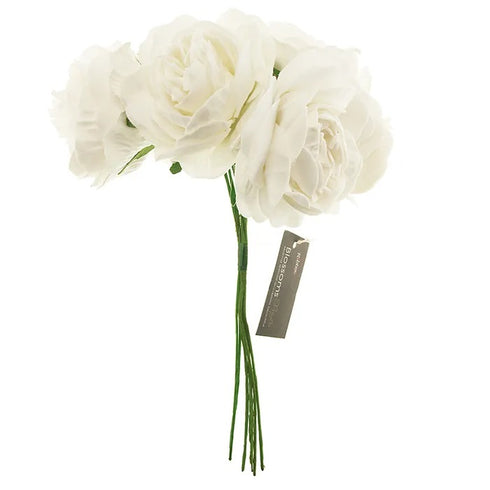 Foam Peony Flowers Bunch (available in 4 colours)