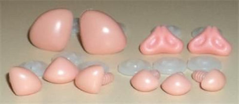 Pink Colour Assorted Designs Animal Noses