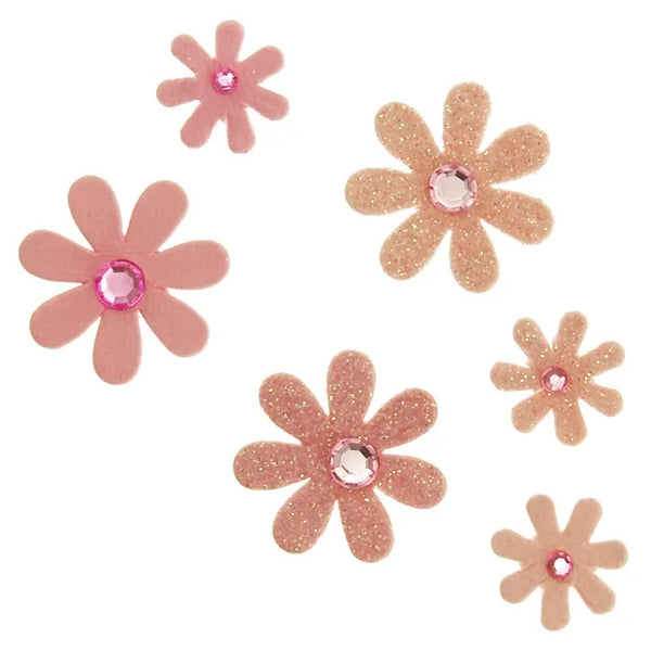 Pink Colour Florettes with Sparkle Flowers