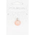 Pink Colour Shell Shape Crystal Pendant