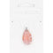 Pink Colour Teardrop Shape Crystal Pendant