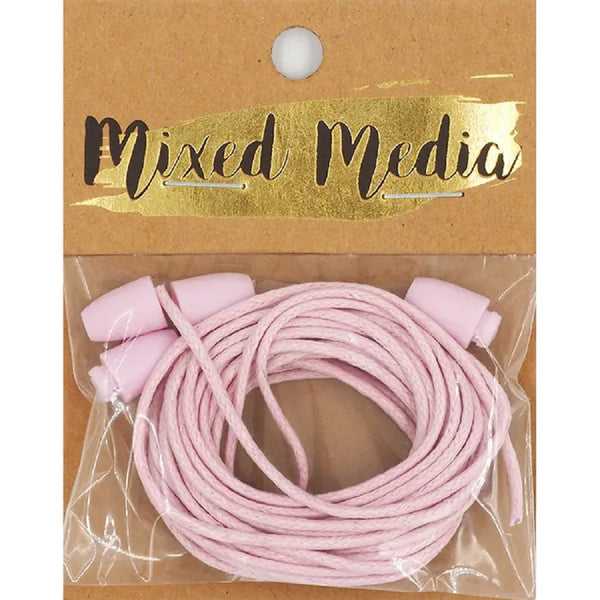 Pink Colour Jute Cord With Breakaway Clasp