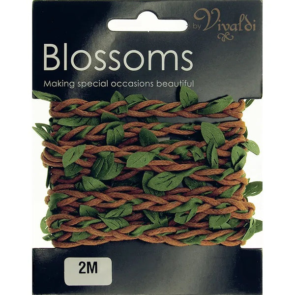 Plaited Twine with Leaf String