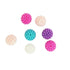 Plastic Round Cluster Beads (available in 2 colours)