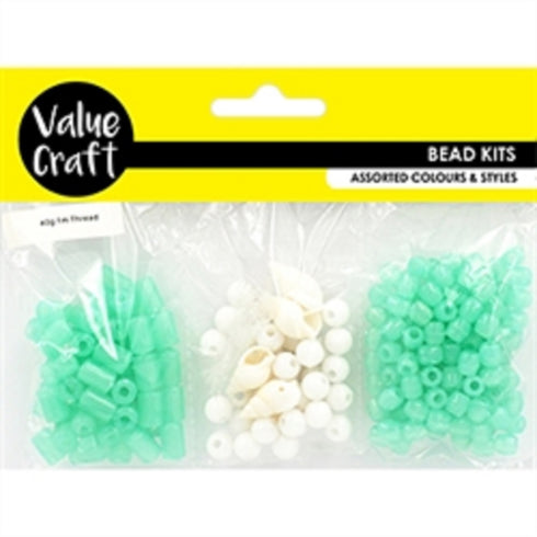 Shell Triple Pack Plastic Beads