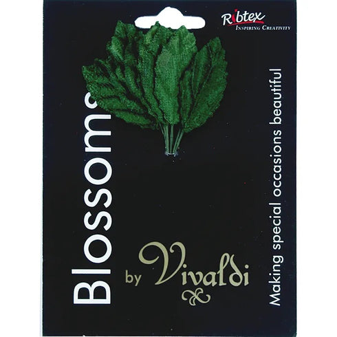 Polyester Velvet Rose Leaves (available in 3 sizes)
