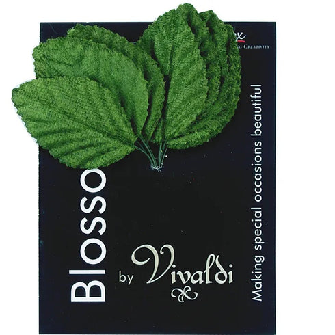 Polyester Velvet Rose Leaves (available in 3 sizes)