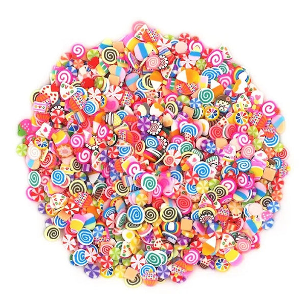 Candy Polymer Clay UV Resin Accessories
