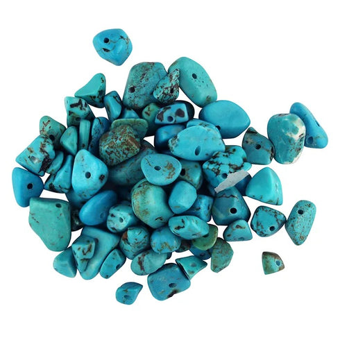 Precious Gemstone Chips Beads (available in 7 colours)