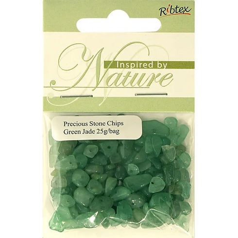 Precious Gemstone Chips Beads (available in 7 colours)
