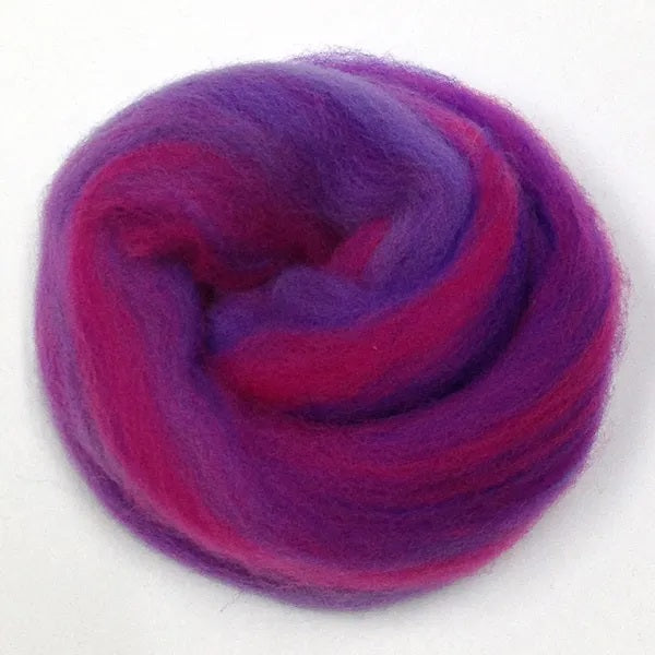 Pretty Colour Merino Wool Roving