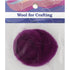 Purple Colour Combed Wool