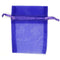 Purple Colour Mini Organza Gift Bags