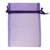 Purple Colour Small Organza Gift Bags