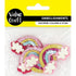Rainbows Shape Glitter Embellishment