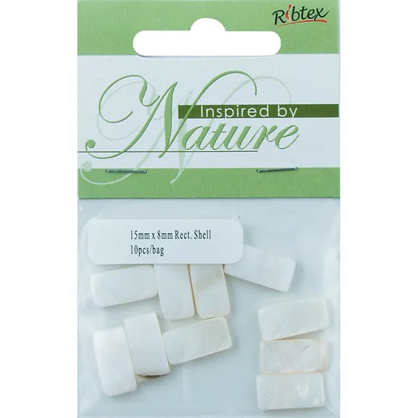 Rectangle Shape Shell Beads