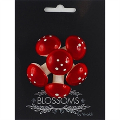 25mm Red Foam Mushroom