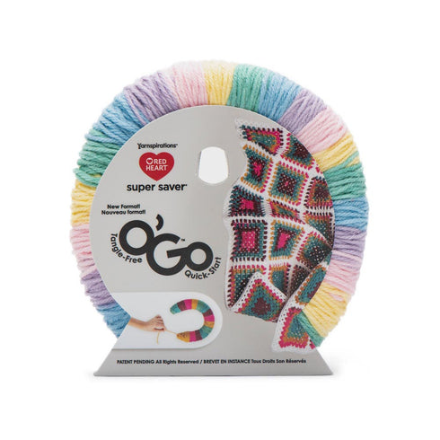 Red Heart Ogo Super Saver Solid Yarn (available in 15 colours)