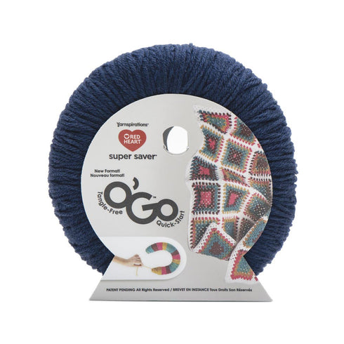 Red Heart Ogo Super Saver Solid Yarn (available in 15 colours)