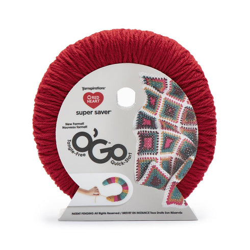 Red Heart Ogo Super Saver Solid Yarn (available in 15 colours)