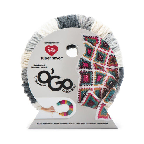 Red Heart Ogo Super Saver Solid Yarn (available in 15 colours)