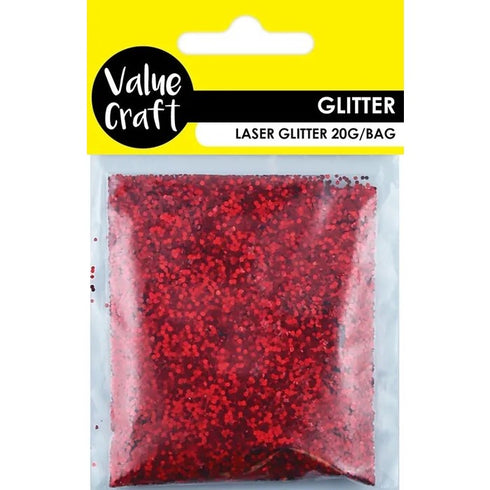 Red Laser Craft Glitter