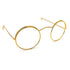10cm Round Doll Eye Glasses