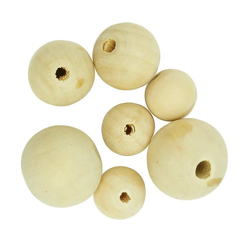 Round Shape Wooden Beads