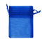 Royal Blue Colour Mini Organza Gift Bags